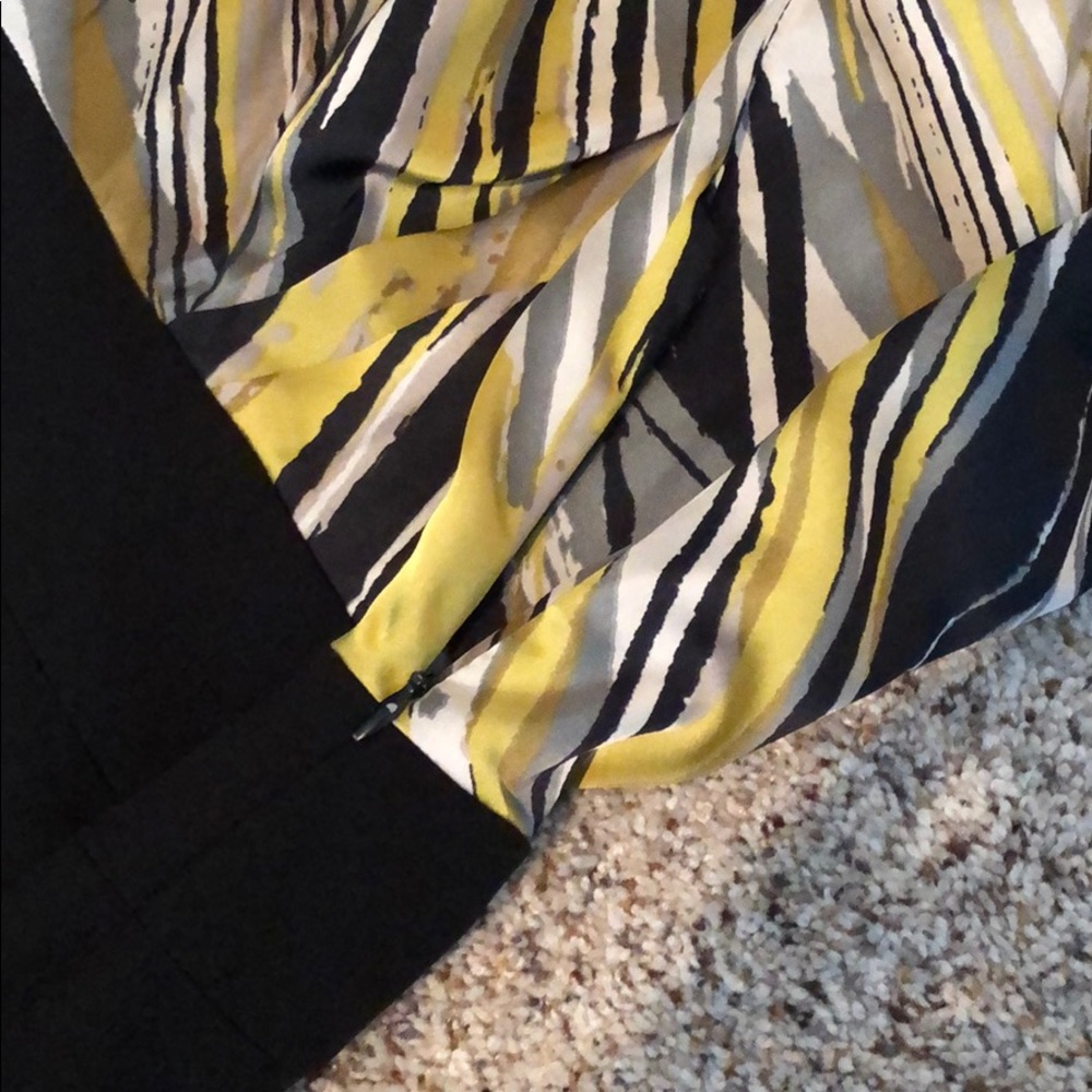 Tahari ASL Black and Gold Sheath Dress 👗 - Picture 6 of 6